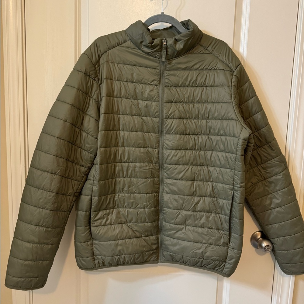 True Classic Green Men’s Puffer